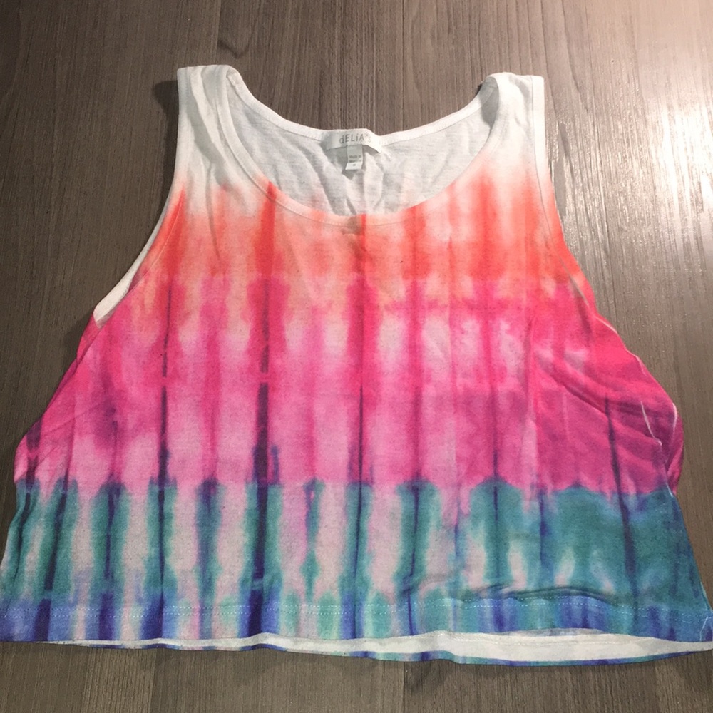 Delia's tank top.